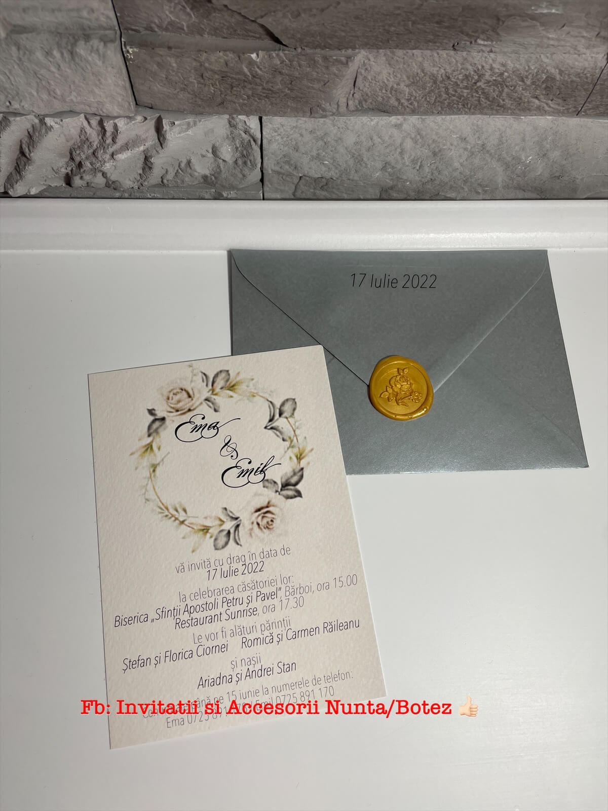 Invitatie nunta BSIN052