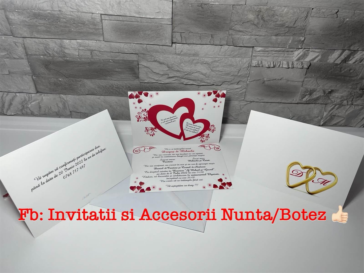 Invitatie nunta BSIN004