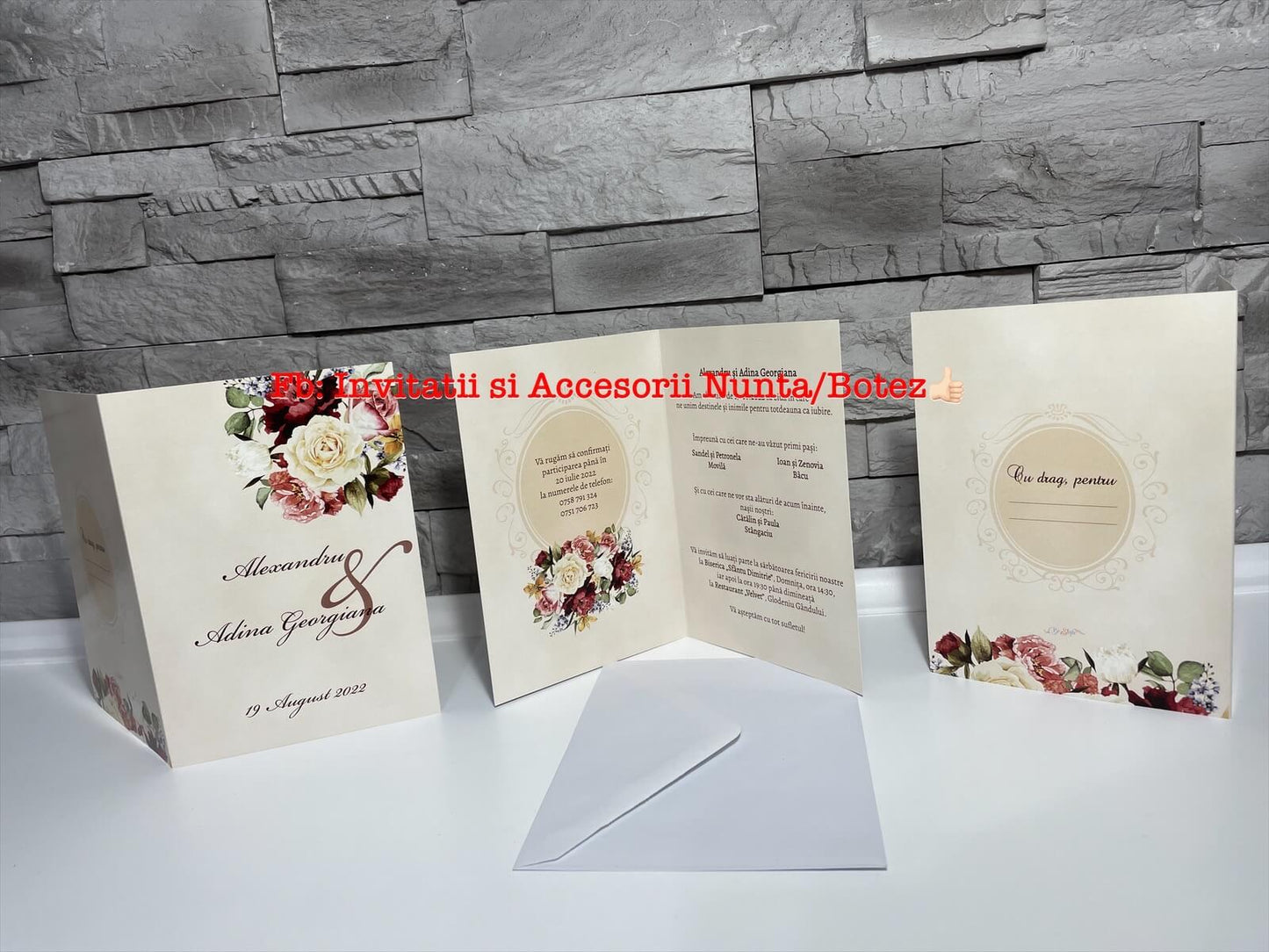 Invitatie nunta BSIN33