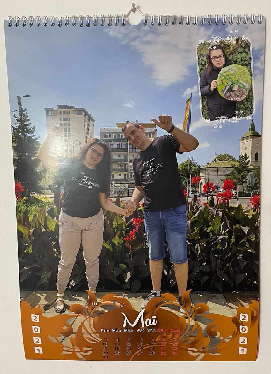 Calendar personalizat de perete 2024 CAL P32