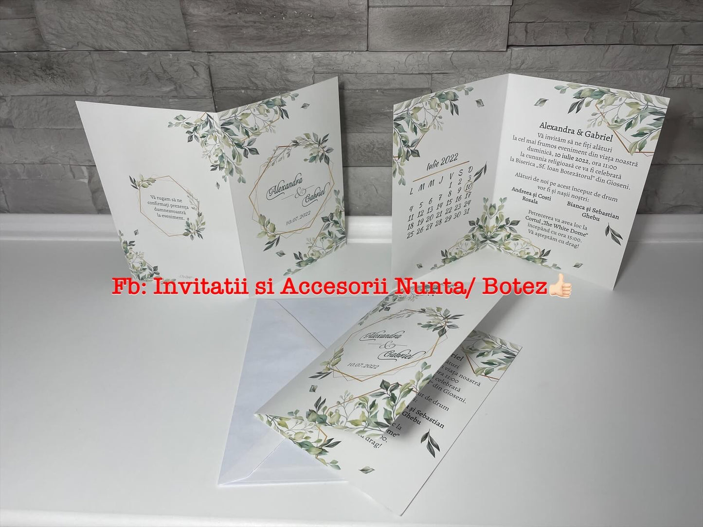 Invitatie nunta BSIN021