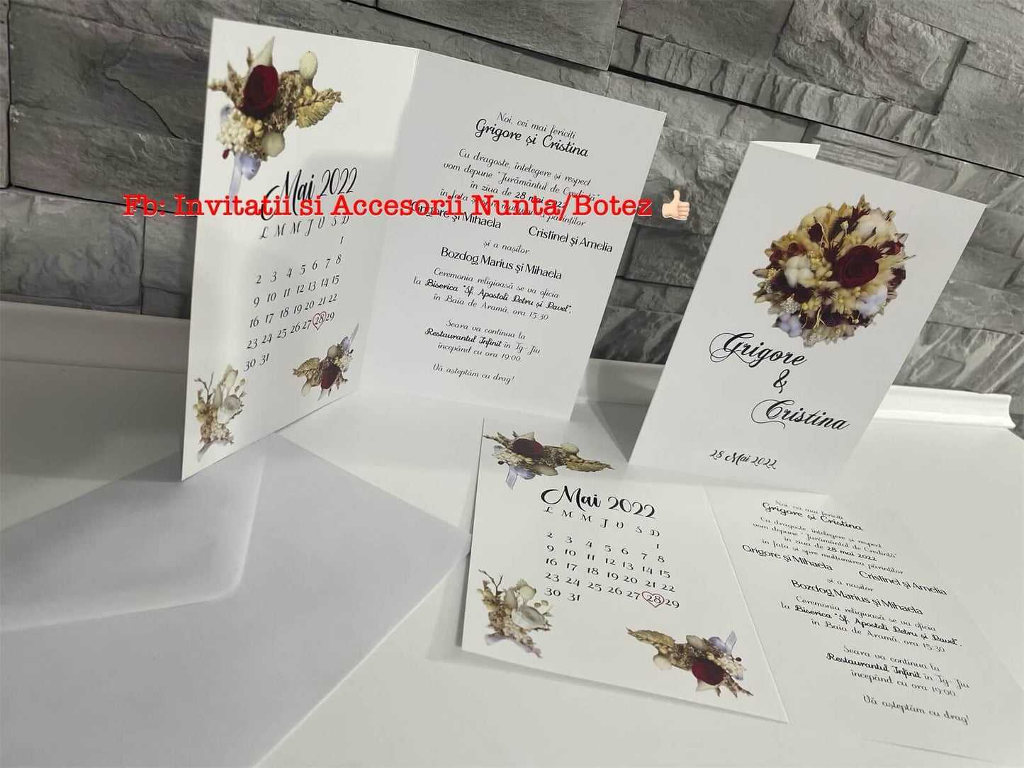Invitatie nunta BSIN45