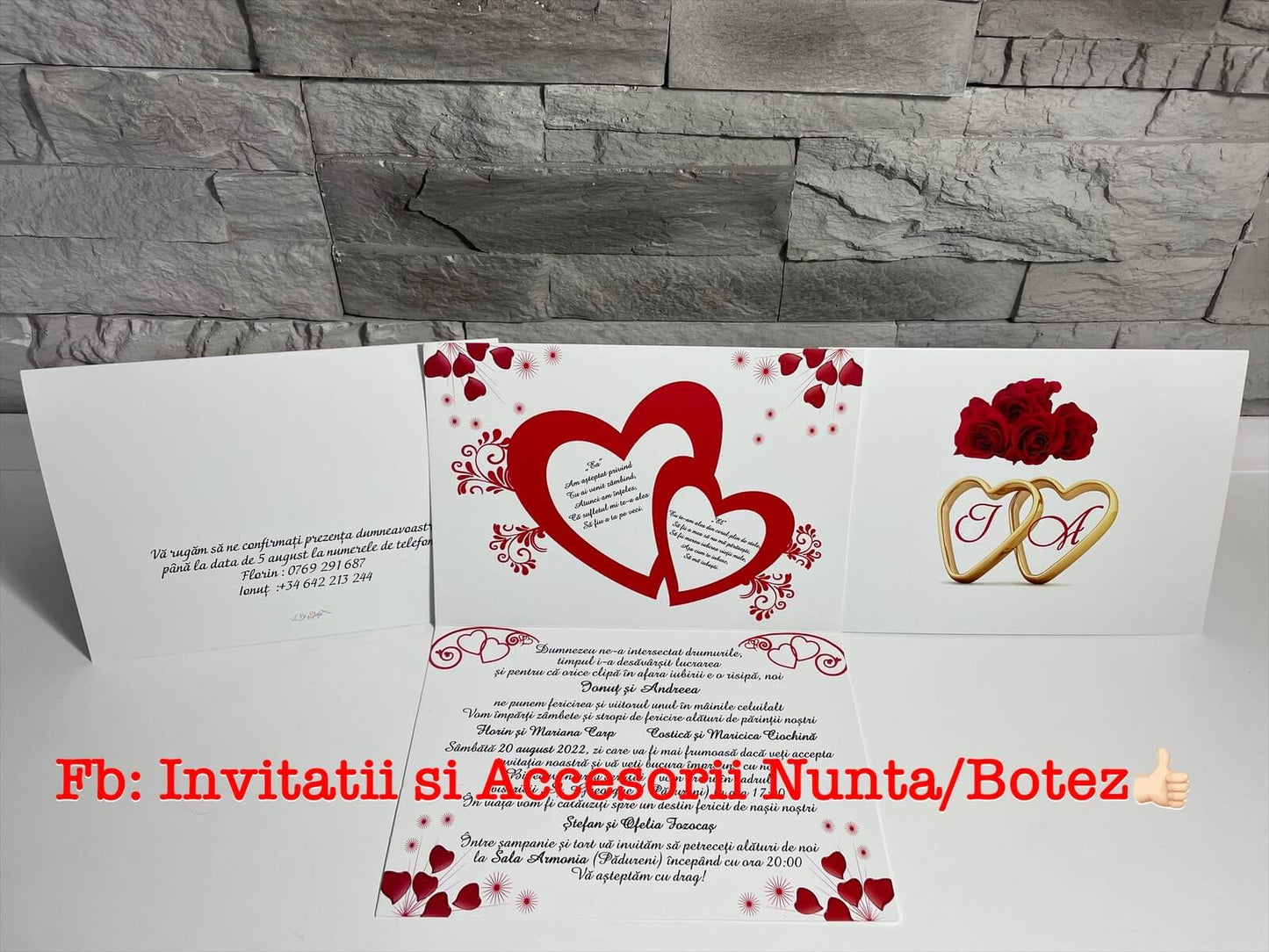 Invitatie nunta BSIN53