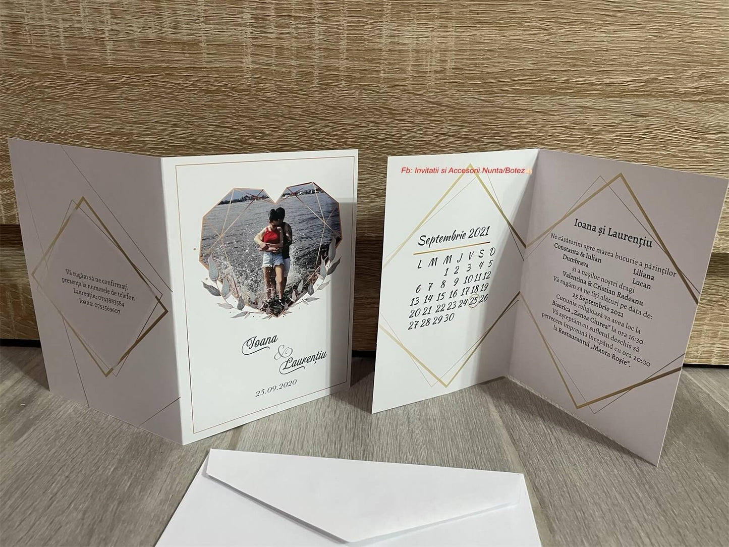 Invitatie nunta BSIN020