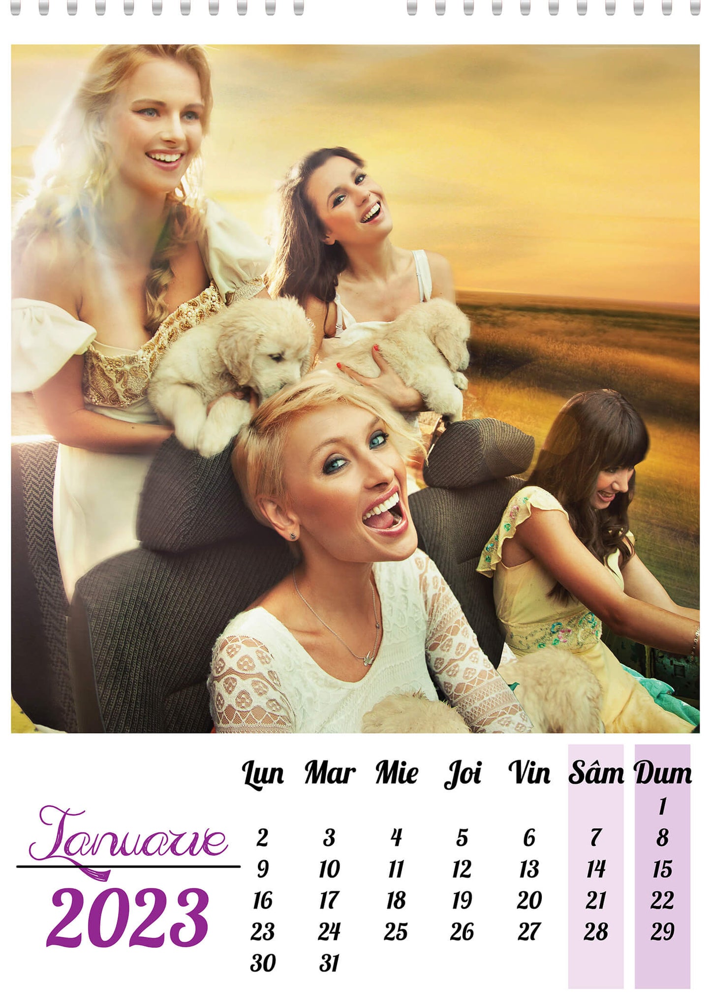 Calendar personalizat de perete 2026 CAL P59