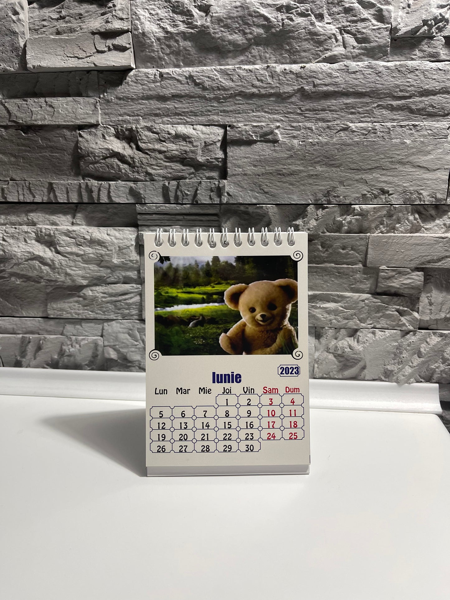 Calendar personalizat de birou 2025 CAL P20