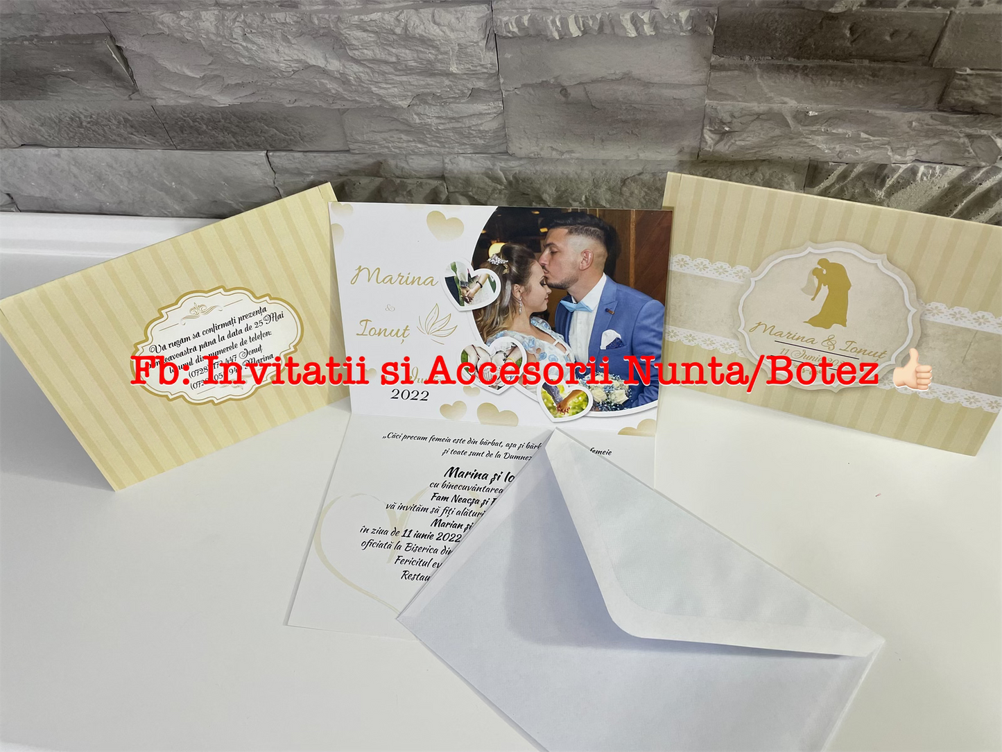 Invitatie nunta BSIN018