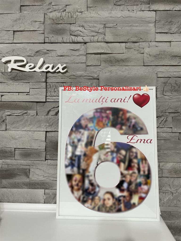 Tablou personalizat cu fotografii 30/40 cm