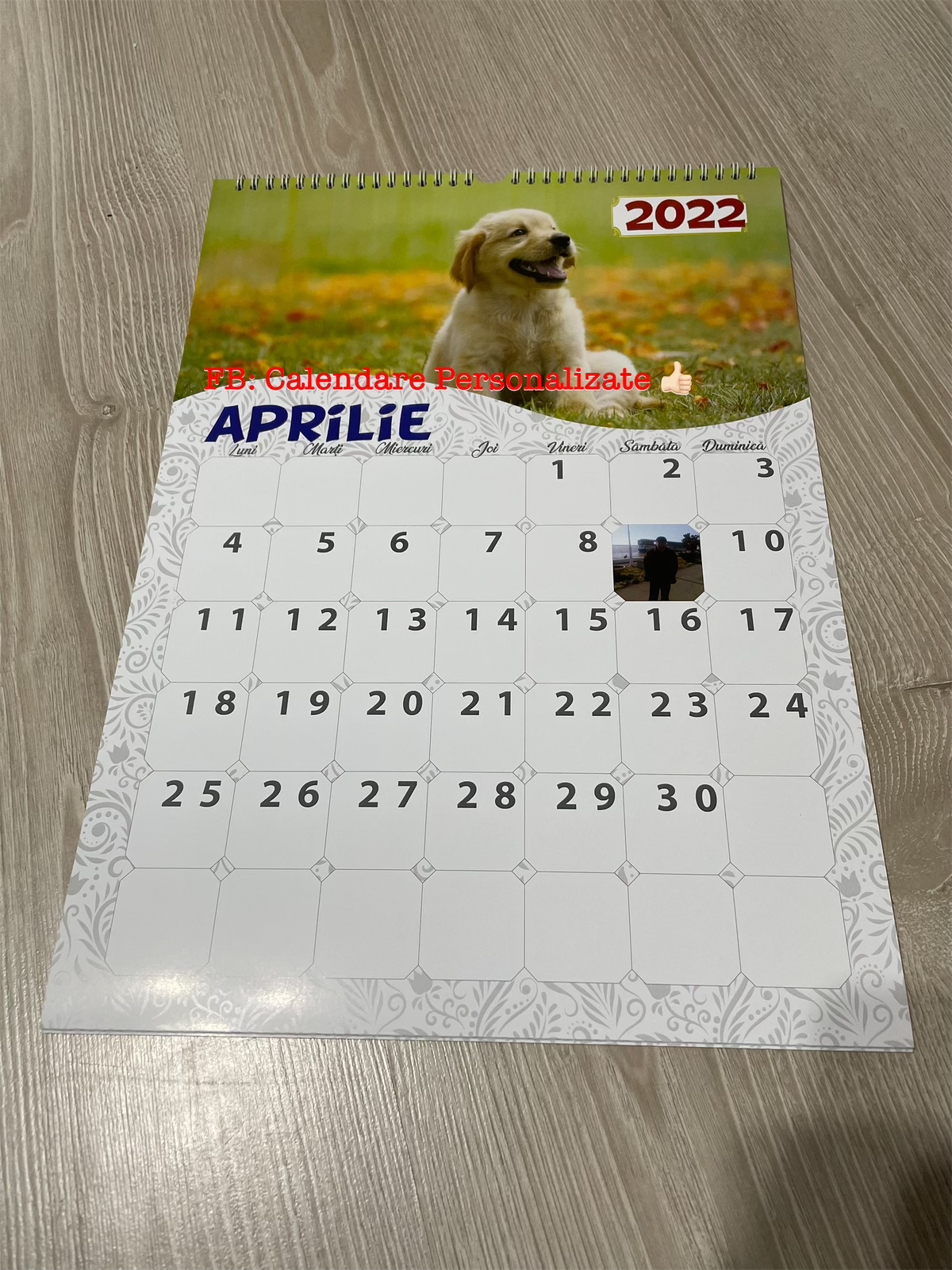 Calendar personalizat de perete 2026 CAL P55