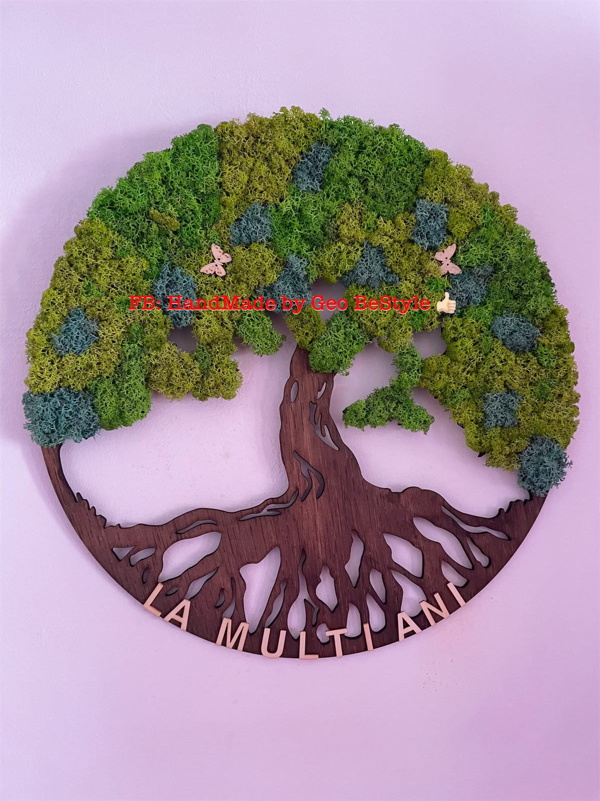 Copacul vietii cu licheni de 40 cm - bonsai