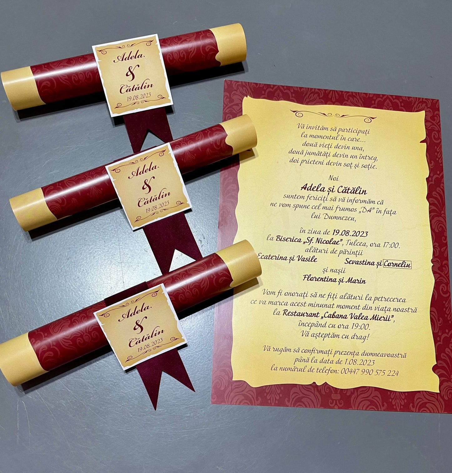 Invitatie nunta BSIN90