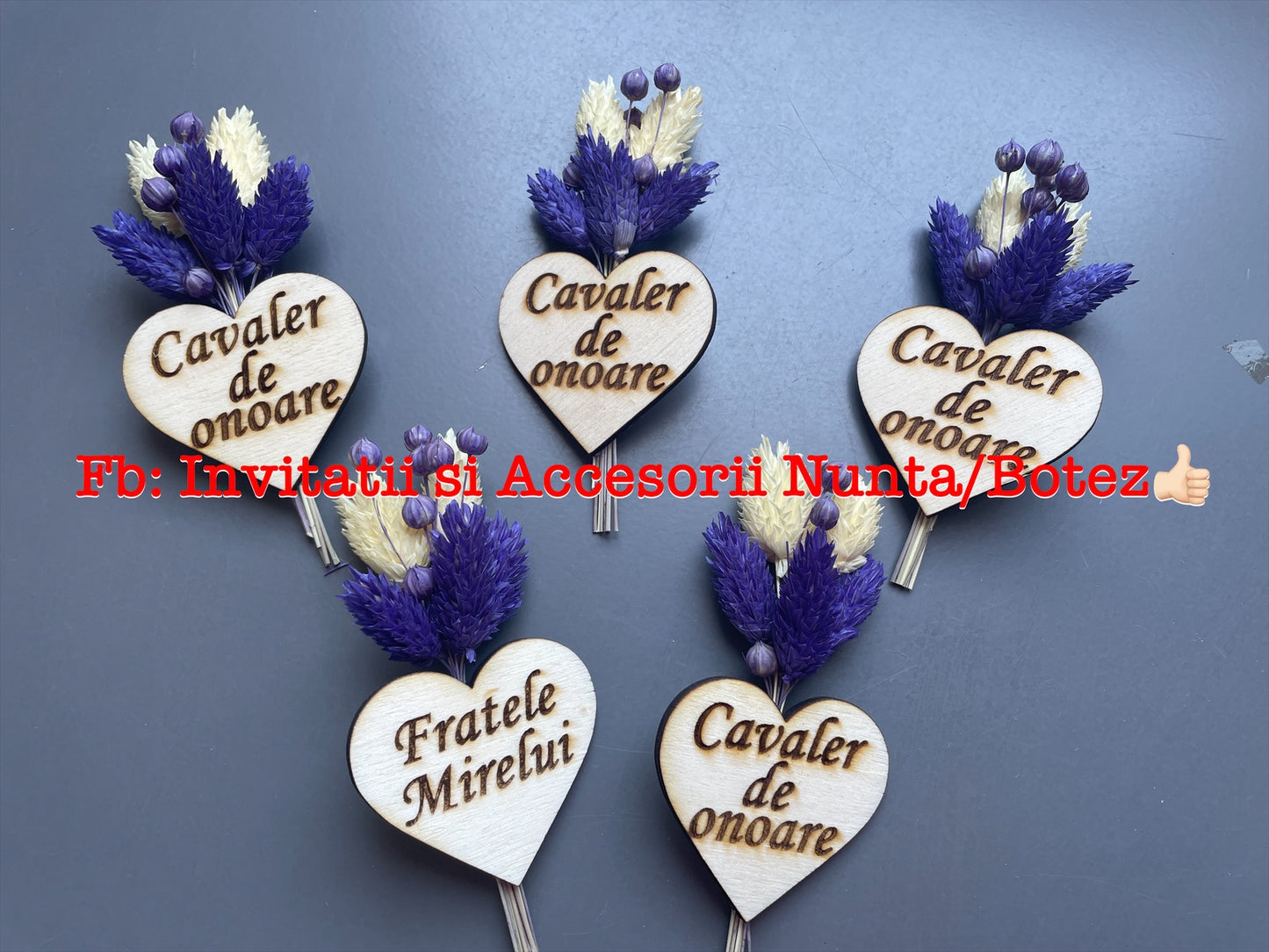 Floare de pus in piept personalizata 06