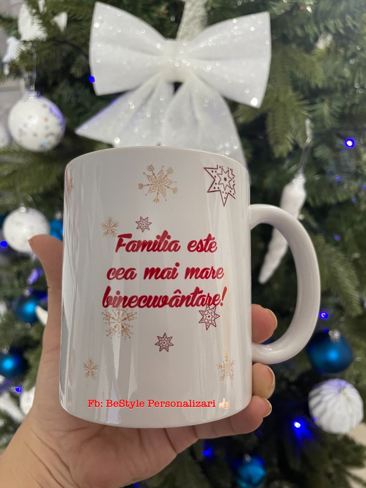 Cana personalizata Familia