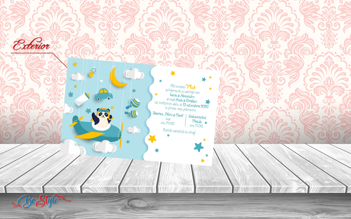 Invitatie botez BSIB022