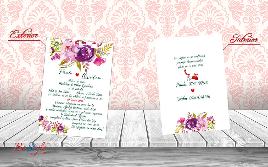 Invitatie nunta BSIN027