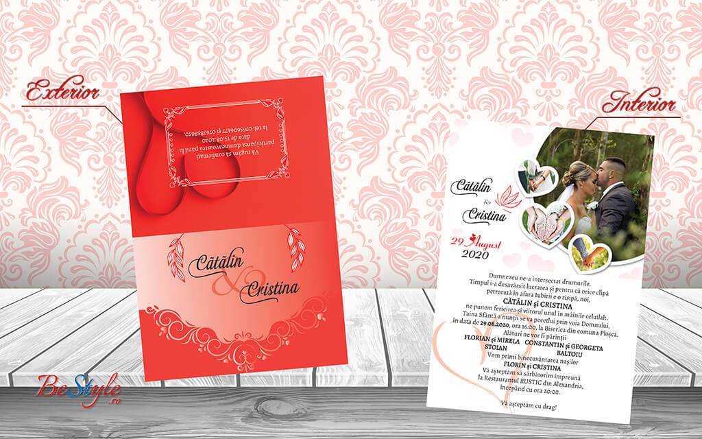 Invitatie nunta BSIN32