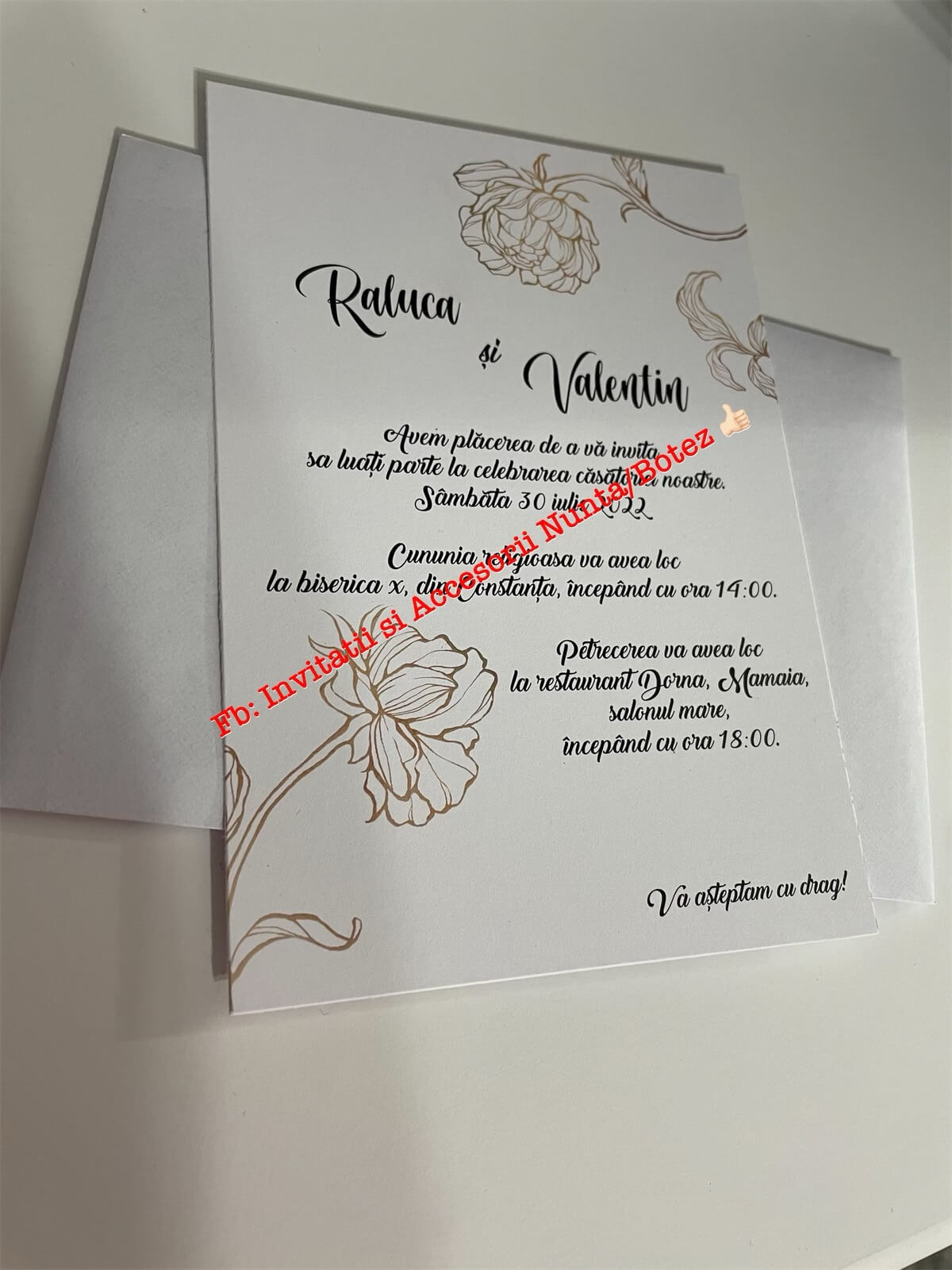 Invitatie nunta BSIN049