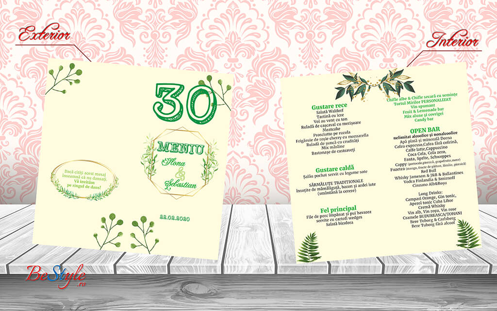 Meniu nunta BSMN005