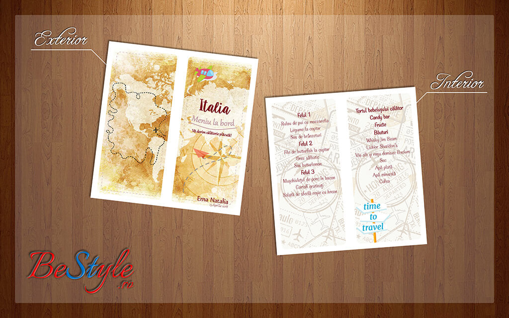 Meniu botez BSMB009 - Travel