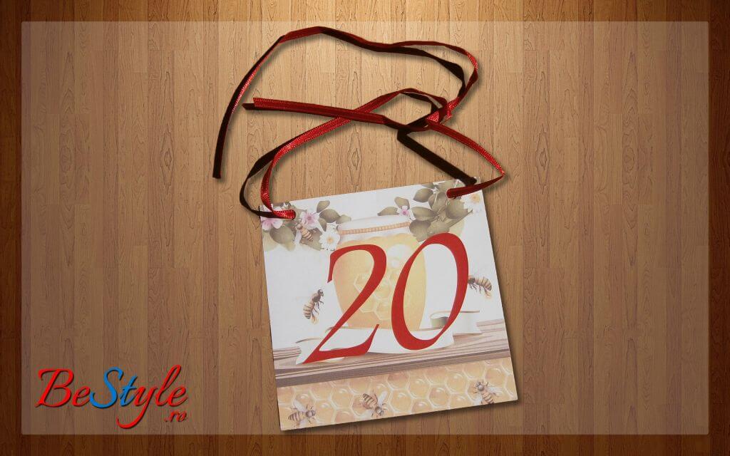 Numar de masa nunta BSNN002