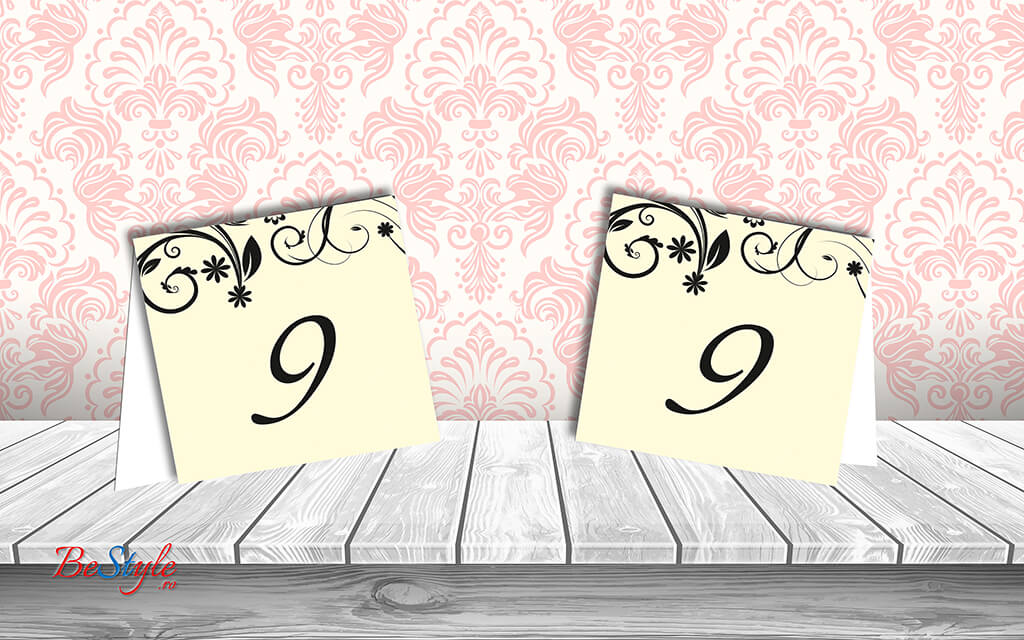 Numar de masa nunta BSNN018