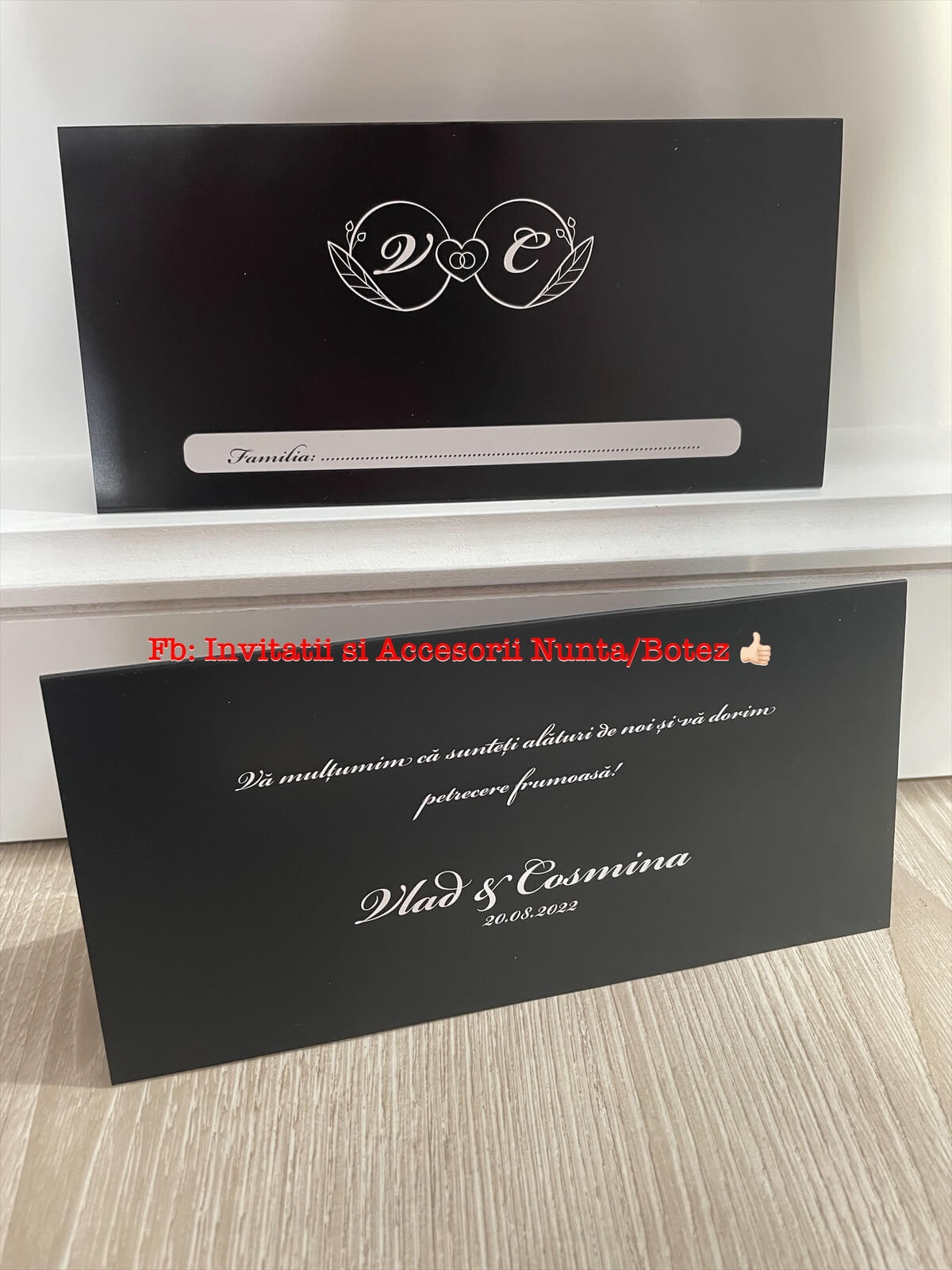 Plic de bani nunta BSPN077 - Black