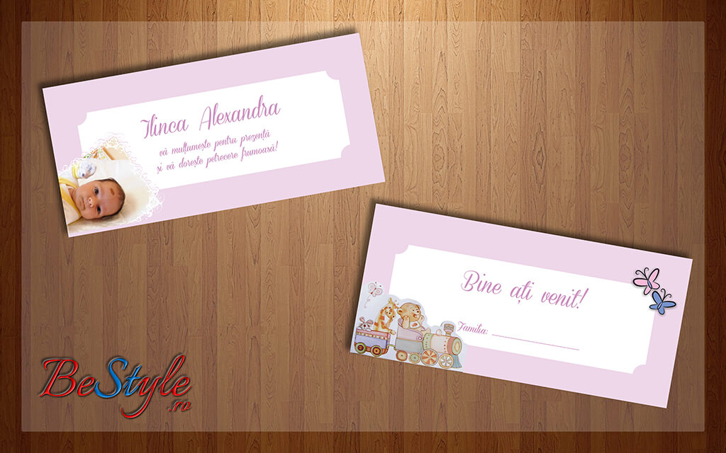 Plic de bani botez BSPB007