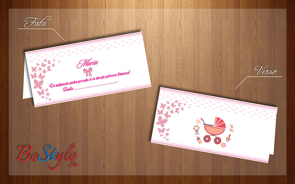 Plic de bani botez BSPB009