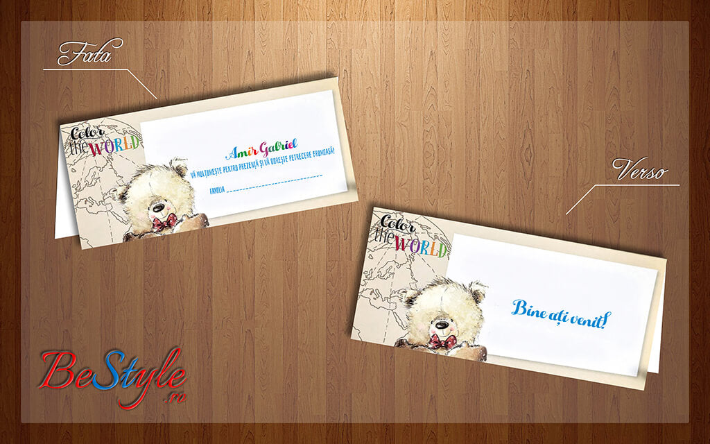 Plic de bani botez BSPB010