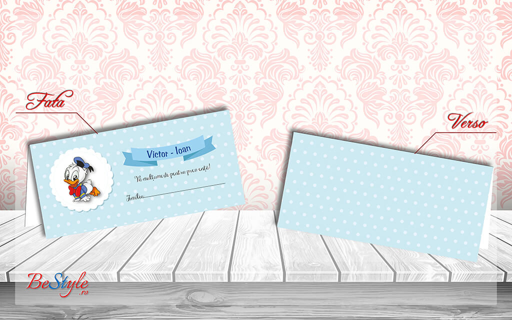 Plic de bani botez BSPB017 - Baby Donald Duck