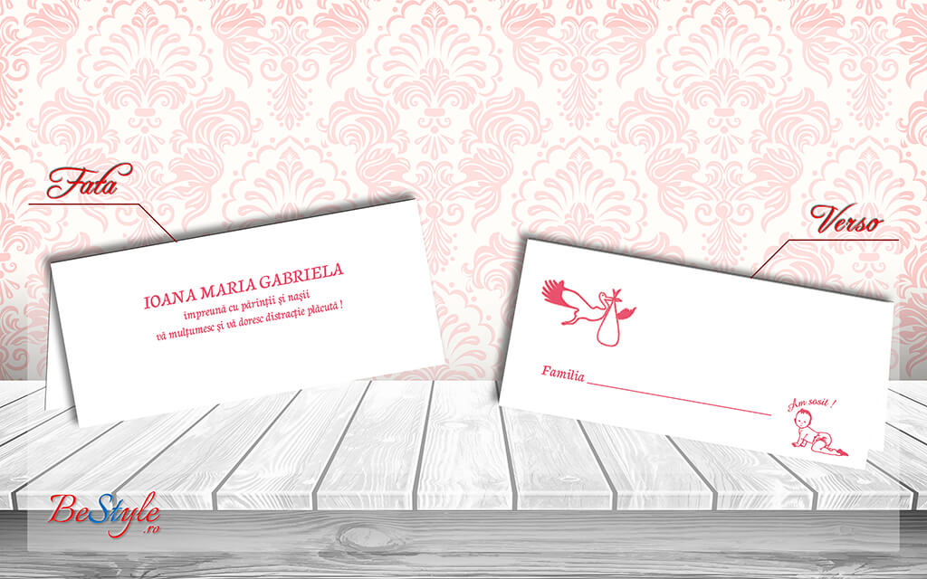 Plic de bani botez BSPB024