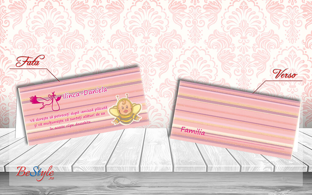 Plic de bani botez BSPB025