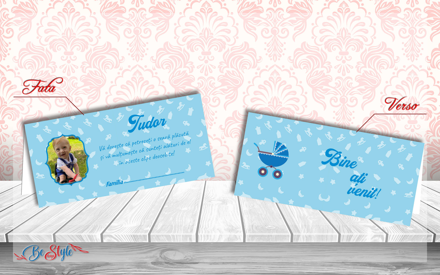 Plic de bani botez BSPB047