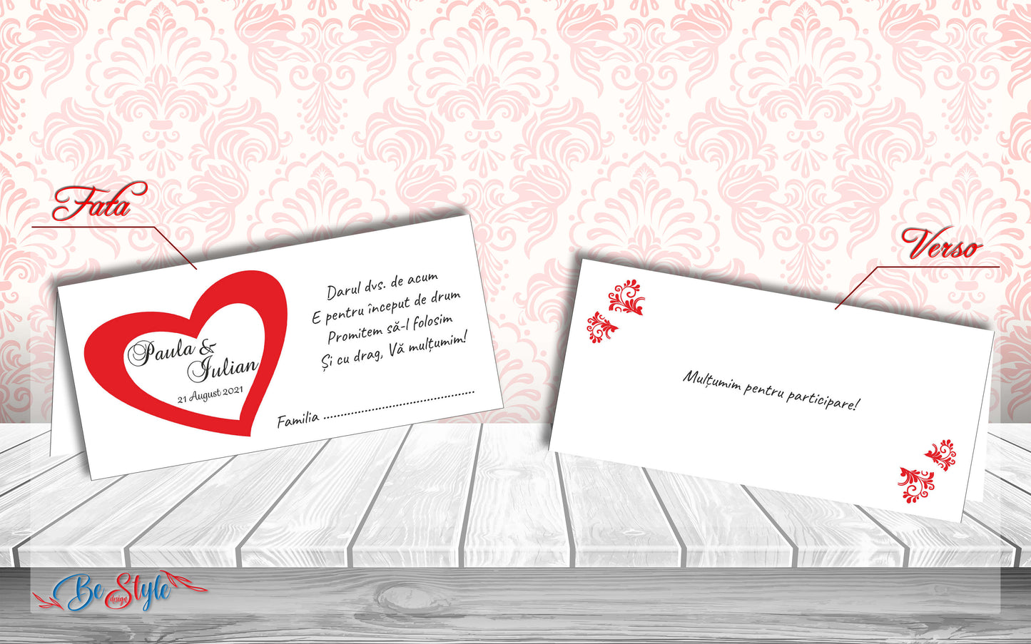 Plic de bani nunta BSPN047