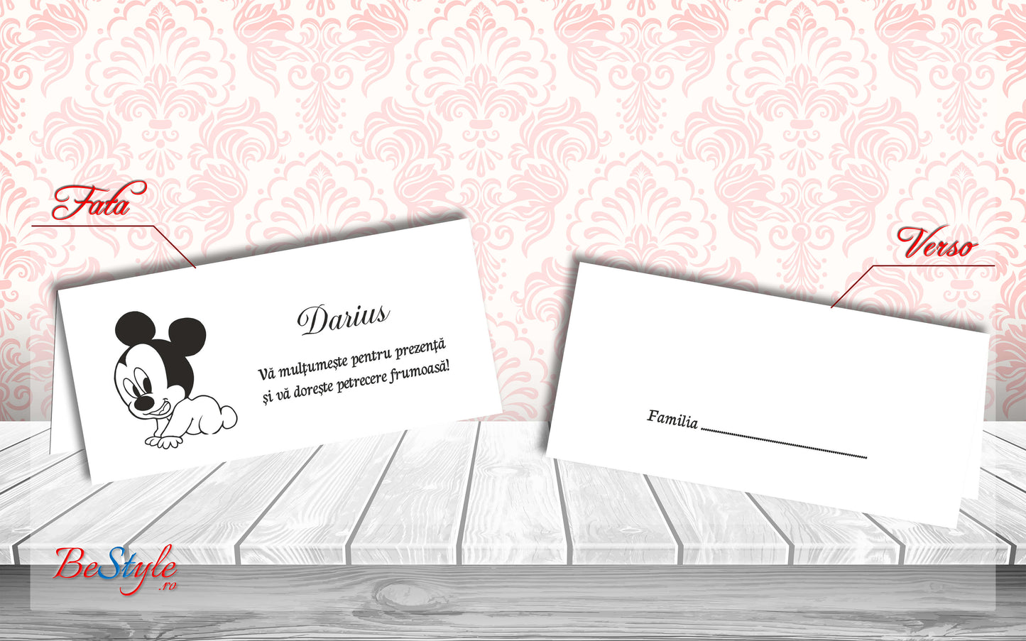 Plic de bani botez BSPB043