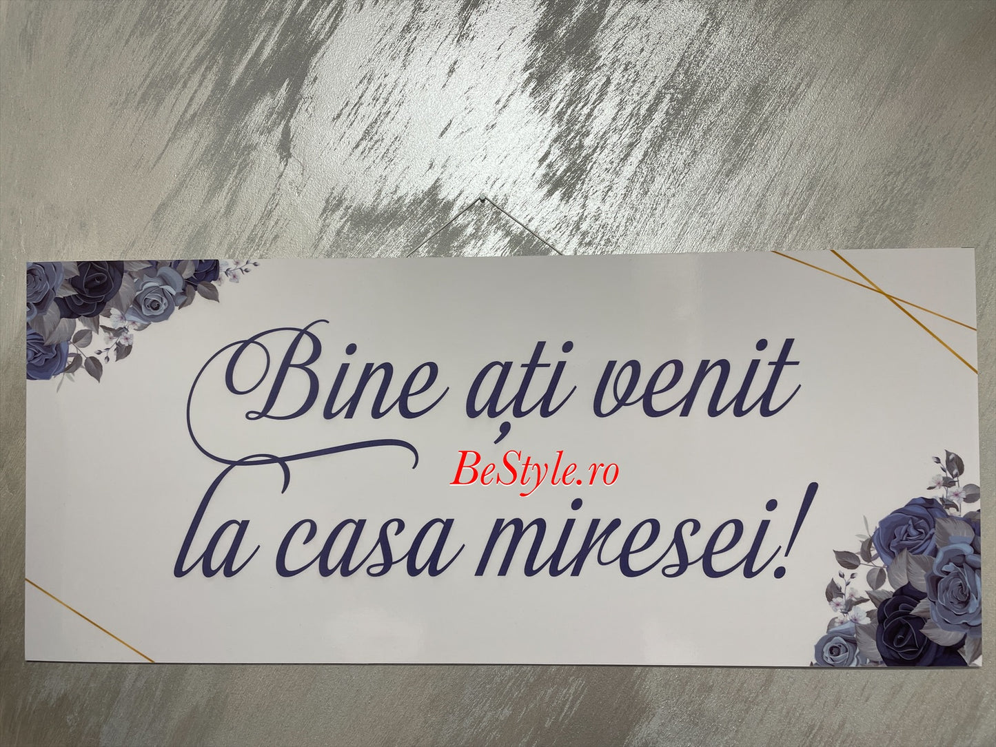 Pancarta Bine ati venit la casa miresei 01