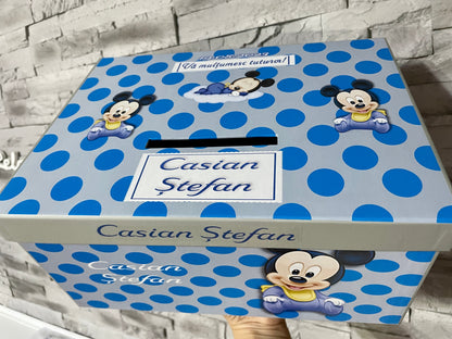 Cutie plicuri de bani botez Mickey Mouse 02