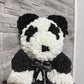Ursulet Panda din trandafiri de spuma 01