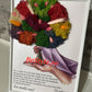 Tablou personalizat cu buchet din licheni A4