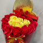 Cutie inima cu trandafiri de sapun 02