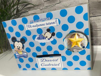Cutie plicuri de bani botez Mickey Mouse 02