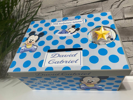 Cutie plicuri de bani botez Mickey Mouse 02