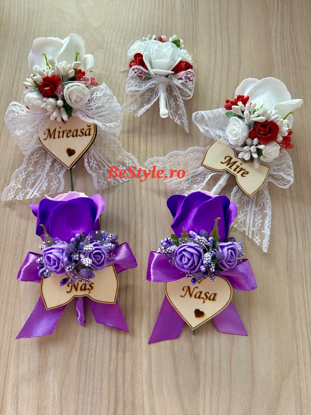 Floare de pus in piept personalizata mire sau nas 04