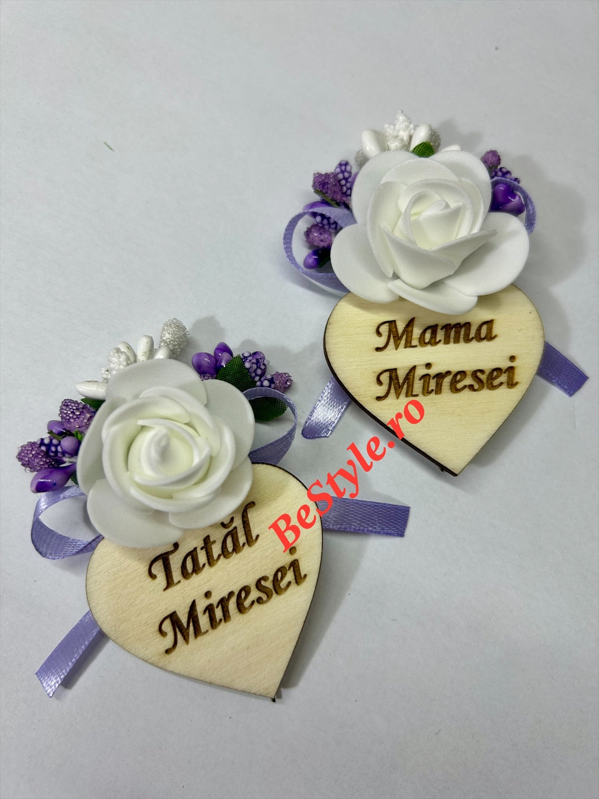 Floare de pus în piept personalizată familie 01