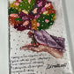 Tablou personalizat cu buchet din licheni A4