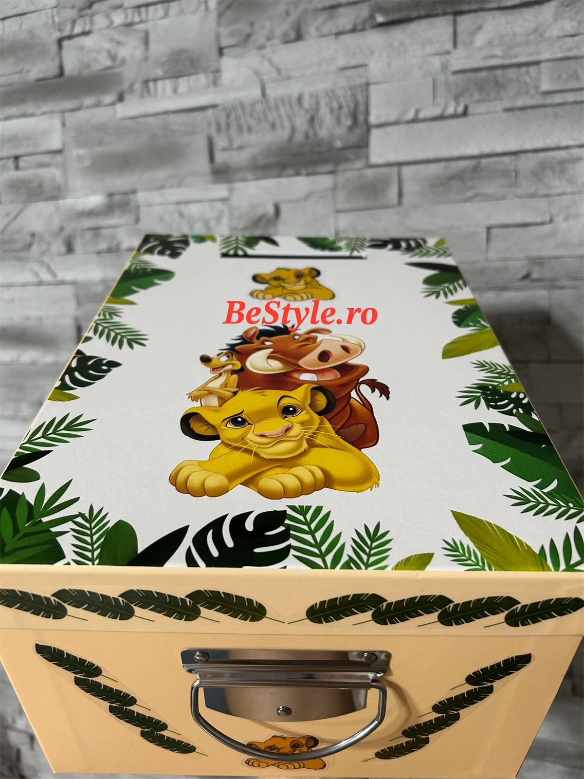 Cutie plicuri de bani botez Simba 02