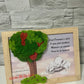 Tablou personalizat cu licheni - medic pediatru format A4