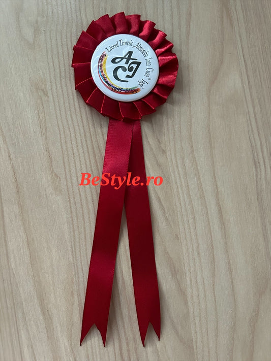 Cocarda personalizata - Reuniune după 30 ani de la liceu