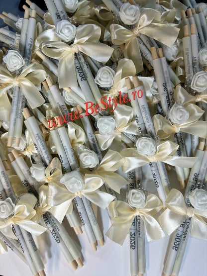 Invitatie nunta BSIN119 - cu trandafir