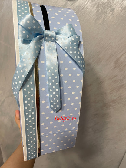 Cutie plicuri de bani botez Baby Boss - inima 02